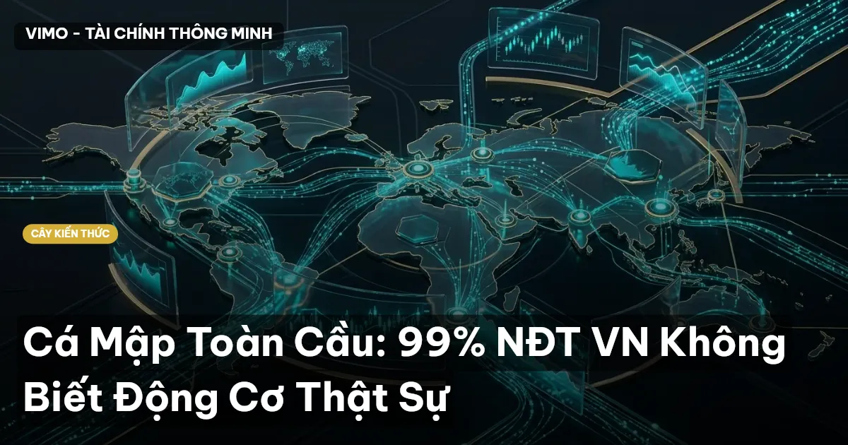 Cá Mập Toàn Cầu: 99% NĐT VN Không Biết Động Cơ Thật Sự