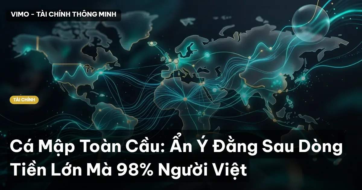Cá Mập Toàn Cầu: Ẩn Ý Đằng Sau Dòng Tiền Lớn Mà 98% Người Việt