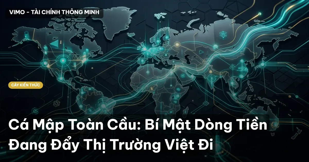 Cá Mập Toàn Cầu: Bí Mật Dòng Tiền Đang Đẩy Thị Trường Việt Đi
