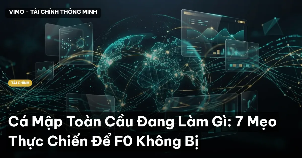 Cá Mập Toàn Cầu Đang Làm Gì: 7 Mẹo Thực Chiến Để F0 Không Bị