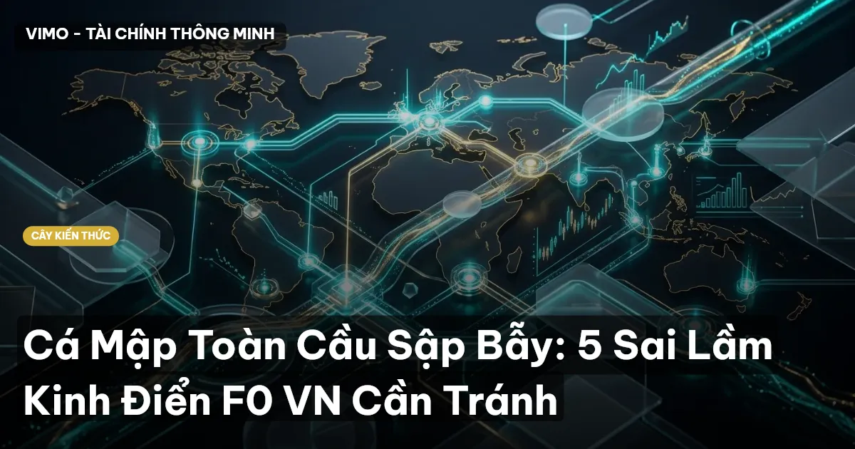 Cá Mập Toàn Cầu Sập Bẫy: 5 Sai Lầm Kinh Điển F0 VN Cần Tránh