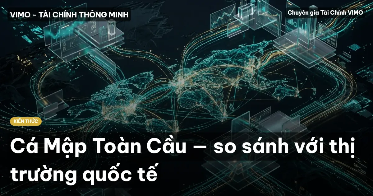 Cá Mập Toàn Cầu — so sánh với thị trường quốc tế