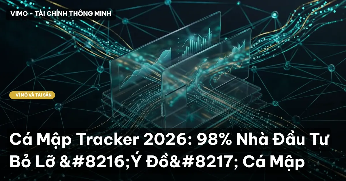 Cá Mập Tracker 2026: 98% Nhà Đầu Tư Bỏ Lỡ ‘Ý Đồ’ Cá Mập
