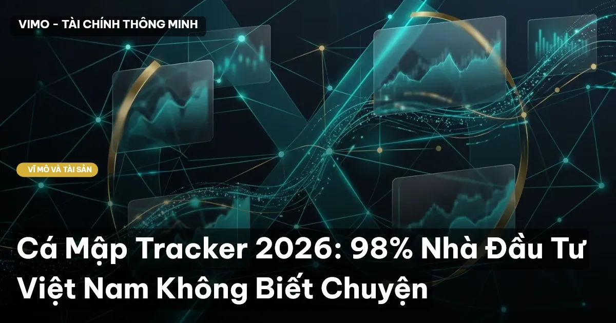 Cá Mập Tracker 2026: 98% Nhà Đầu Tư Việt Nam Không Biết Chuyện