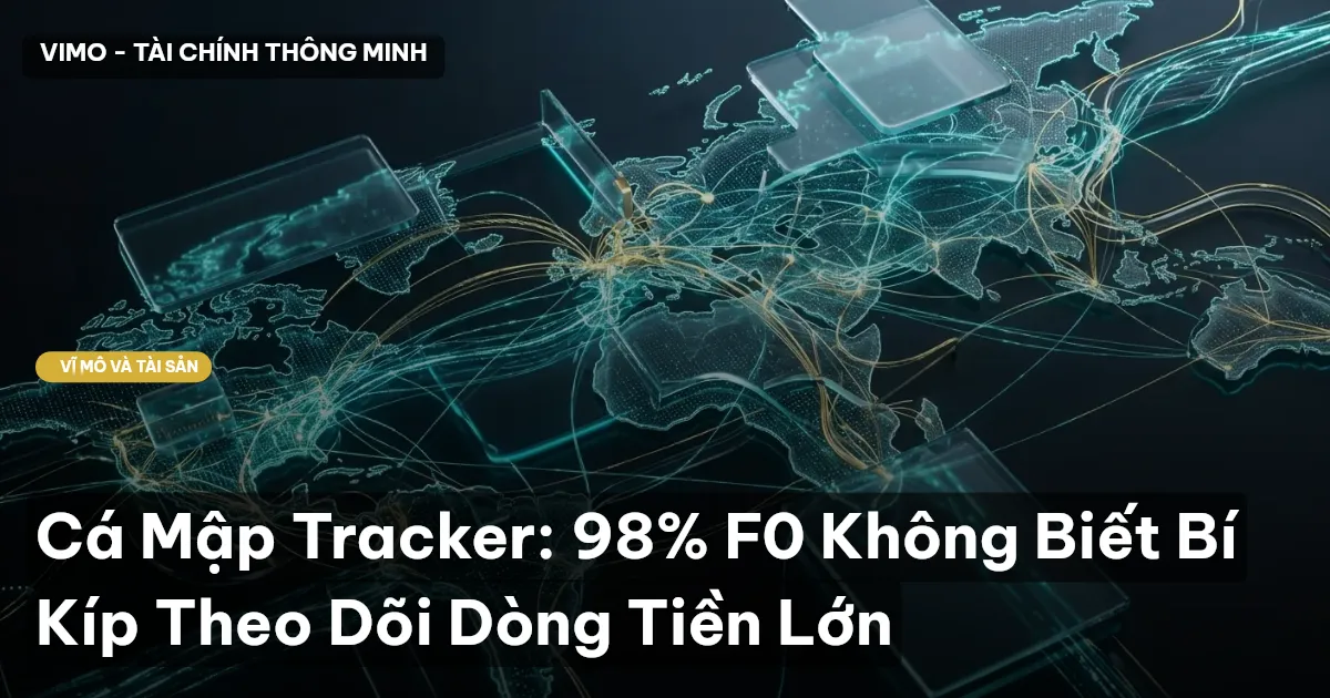 Cá Mập Tracker: 98% F0 Không Biết Bí Kíp Theo Dõi Dòng Tiền Lớn
