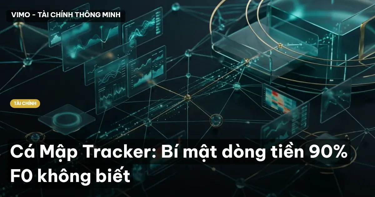Cá Mập Tracker: Bí mật dòng tiền 90% F0 không biết