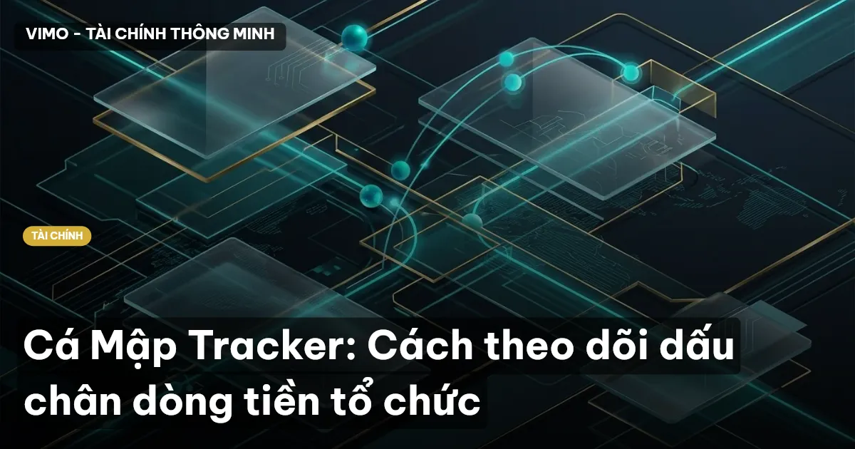 Cá Mập Tracker: Cách theo dõi dấu chân dòng tiền tổ chức