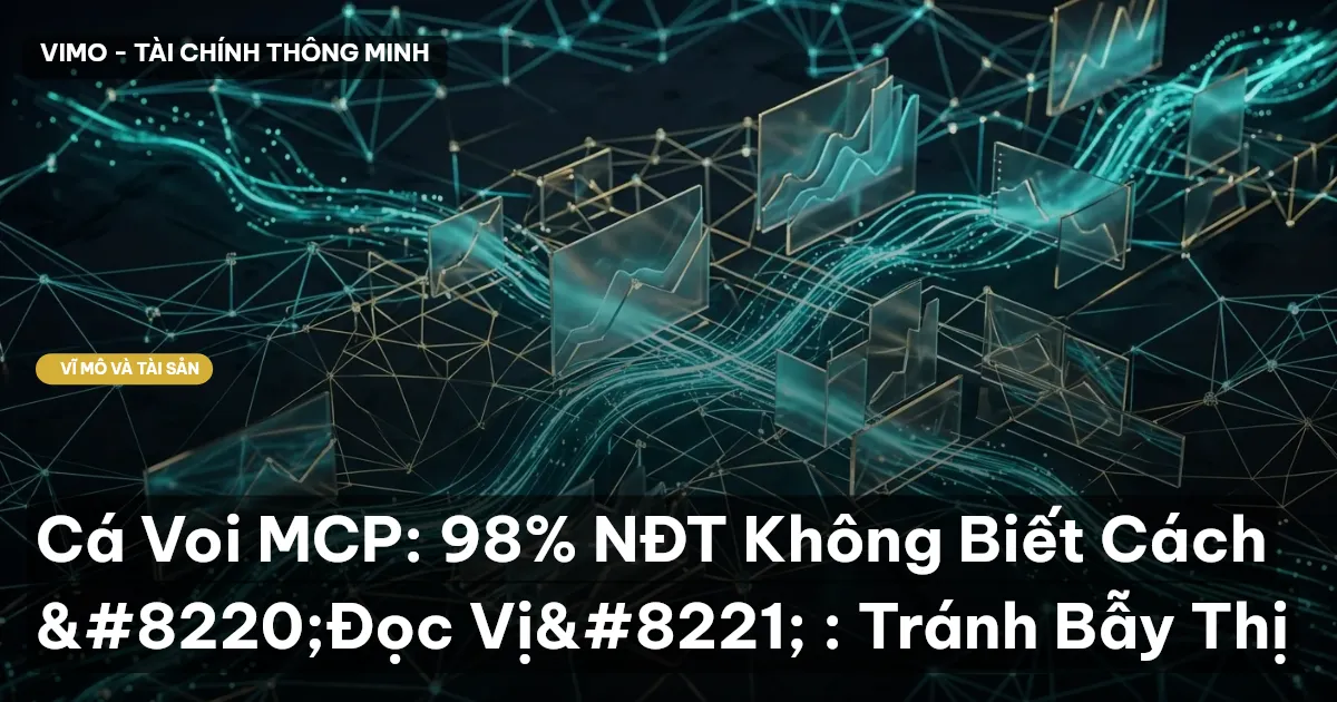Cá Voi MCP: 98% NĐT Không Biết Cách "Đọc Vị" : Tránh Bẫy Thị