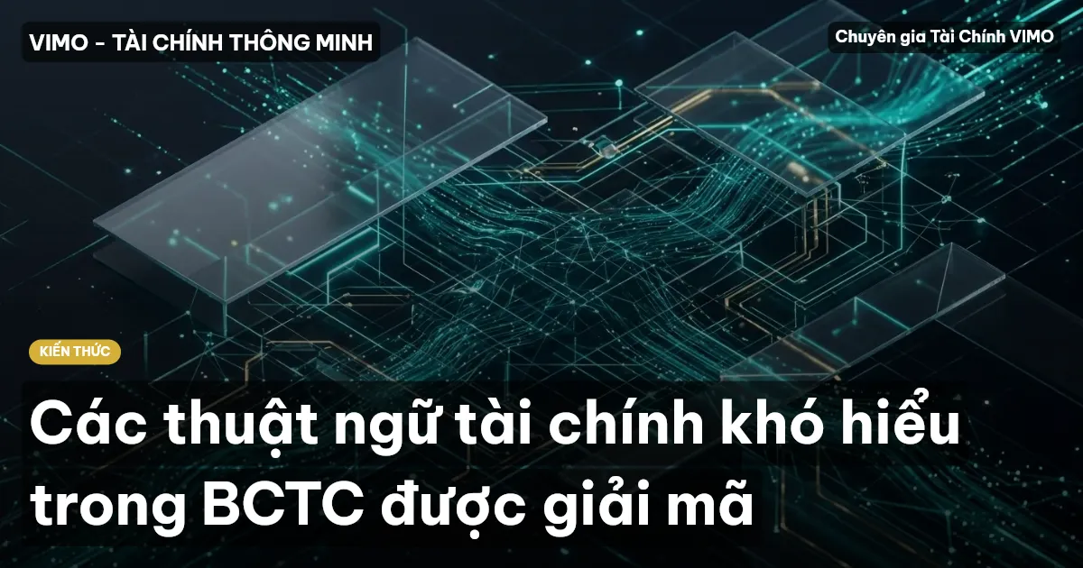 Các thuật ngữ tài chính khó hiểu trong BCTC được giải mã