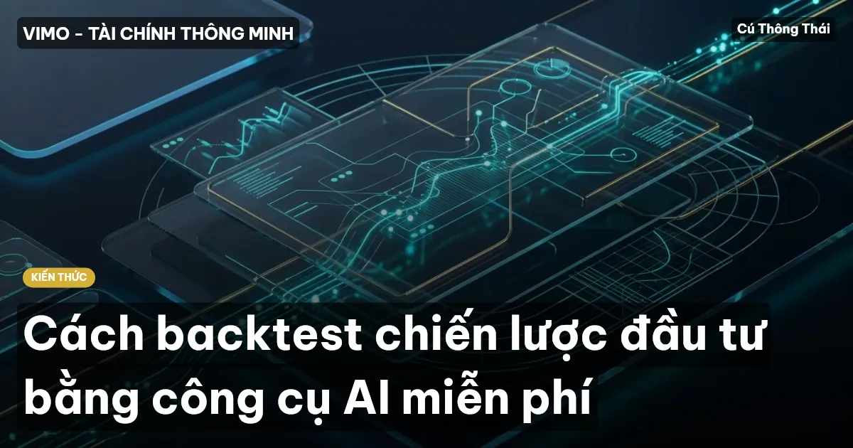 Cách backtest chiến lược đầu tư bằng công cụ AI miễn phí