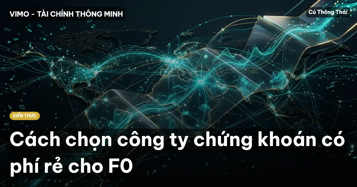 Cách chọn công ty chứng khoán có phí rẻ cho F0