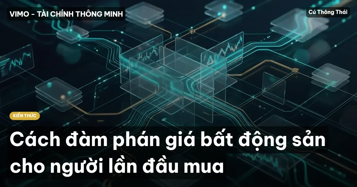Cách đàm phán giá bất động sản cho người lần đầu mua
