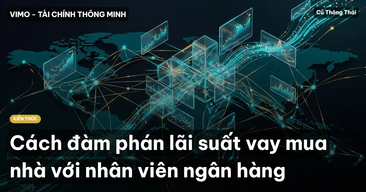 Cách đàm phán lãi suất vay mua nhà với nhân viên ngân hàng