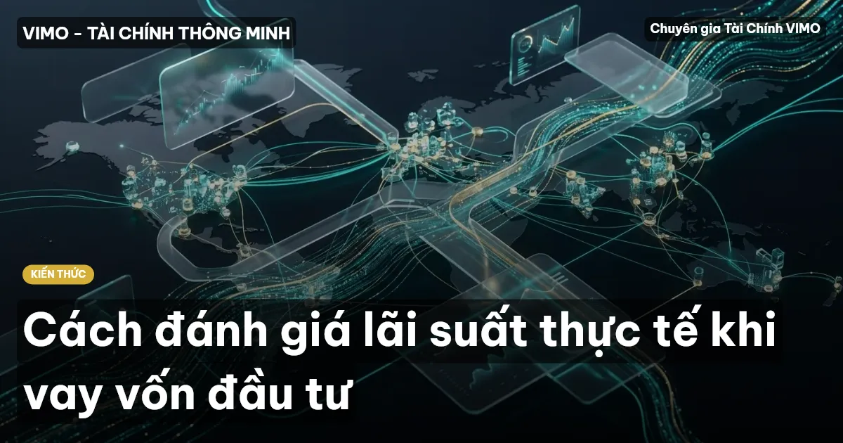 Cách đánh giá lãi suất thực tế khi vay vốn đầu tư