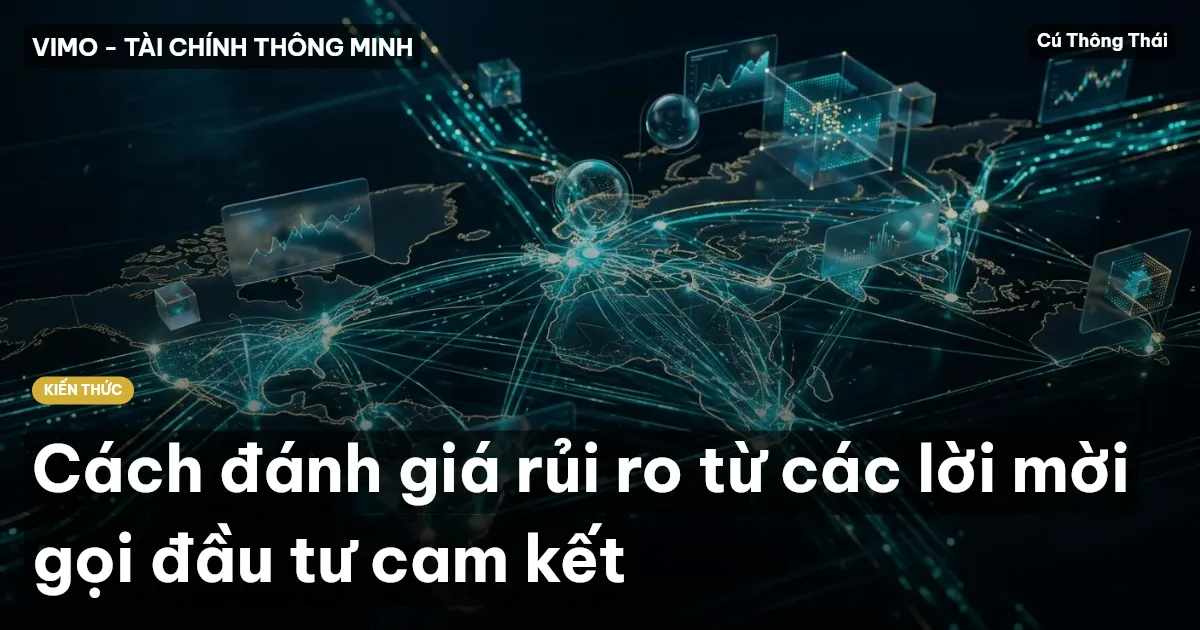 Cách đánh giá rủi ro từ các lời mời gọi đầu tư cam kết