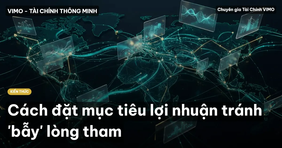 Cách đặt mục tiêu lợi nhuận tránh 'bẫy' lòng tham