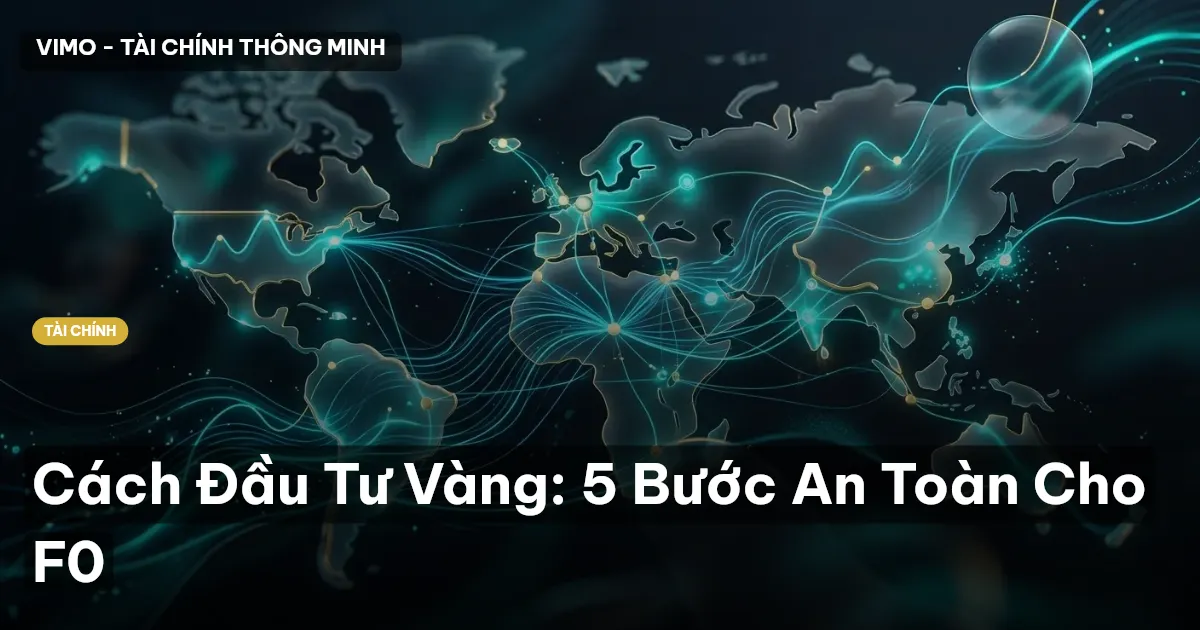 Cách Đầu Tư Vàng: 5 Bước An Toàn Cho F0