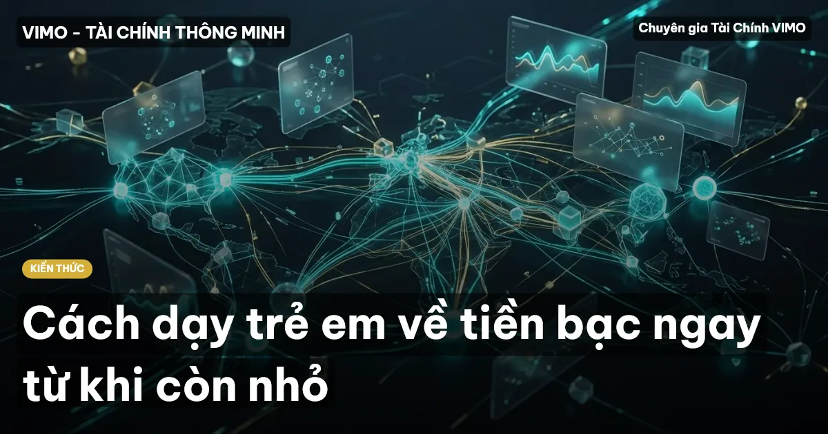Cách dạy trẻ em về tiền bạc ngay từ khi còn nhỏ