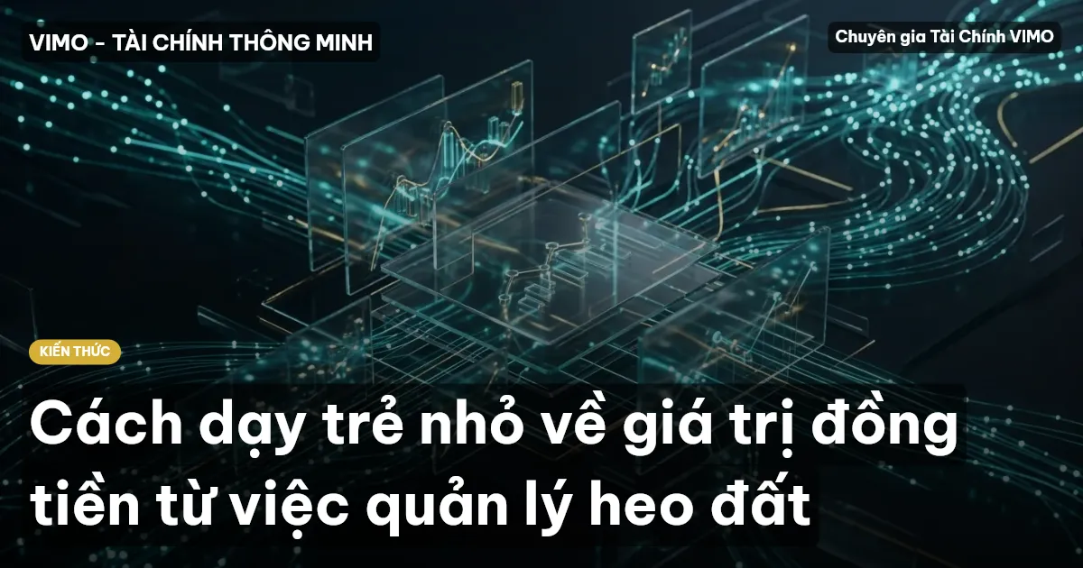 Cách dạy trẻ nhỏ về giá trị đồng tiền từ việc quản lý heo đất