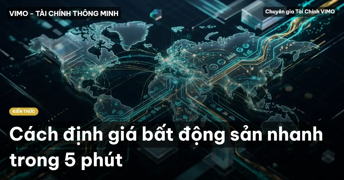 Cách định giá bất động sản nhanh trong 5 phút