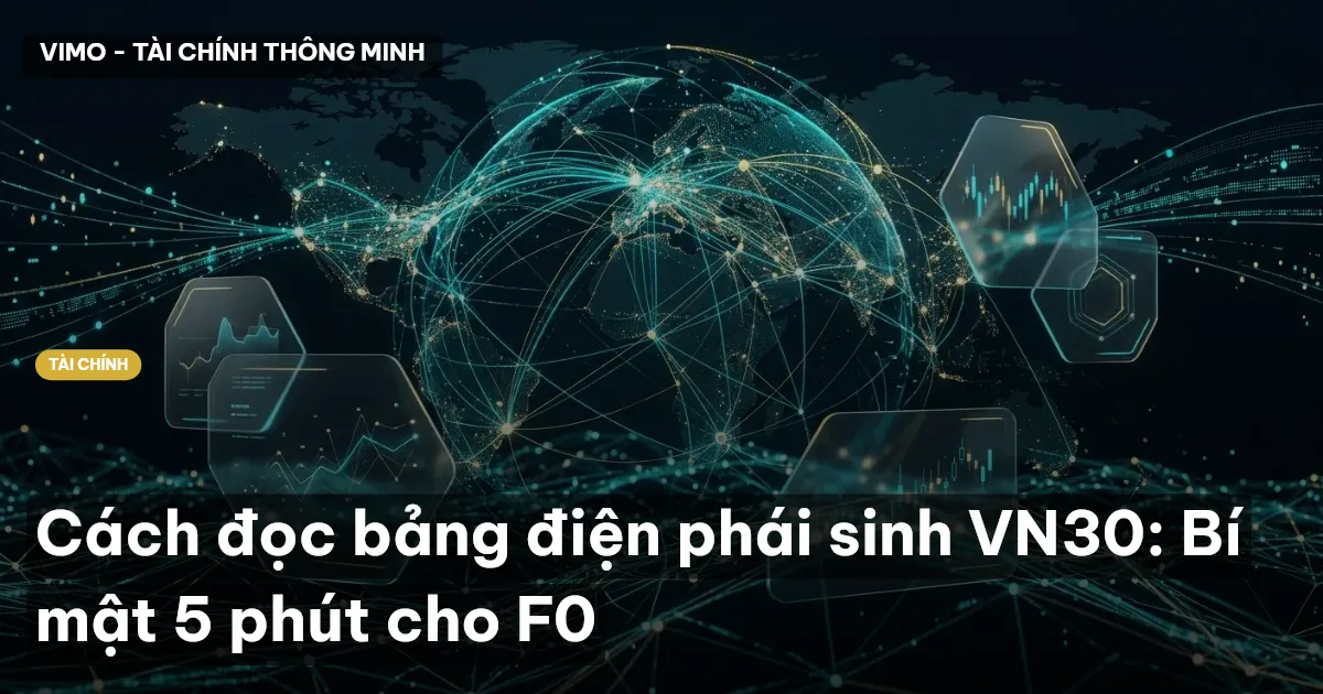 Cách đọc bảng điện phái sinh VN30: Bí mật 5 phút cho F0
