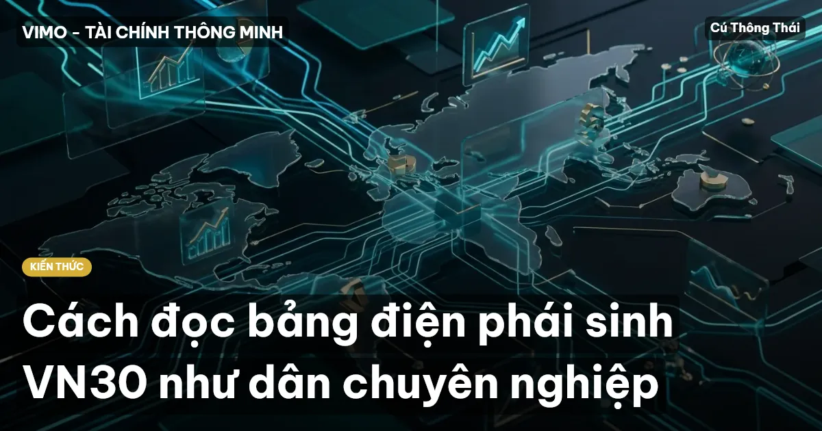 Cách đọc bảng điện phái sinh VN30 như dân chuyên nghiệp