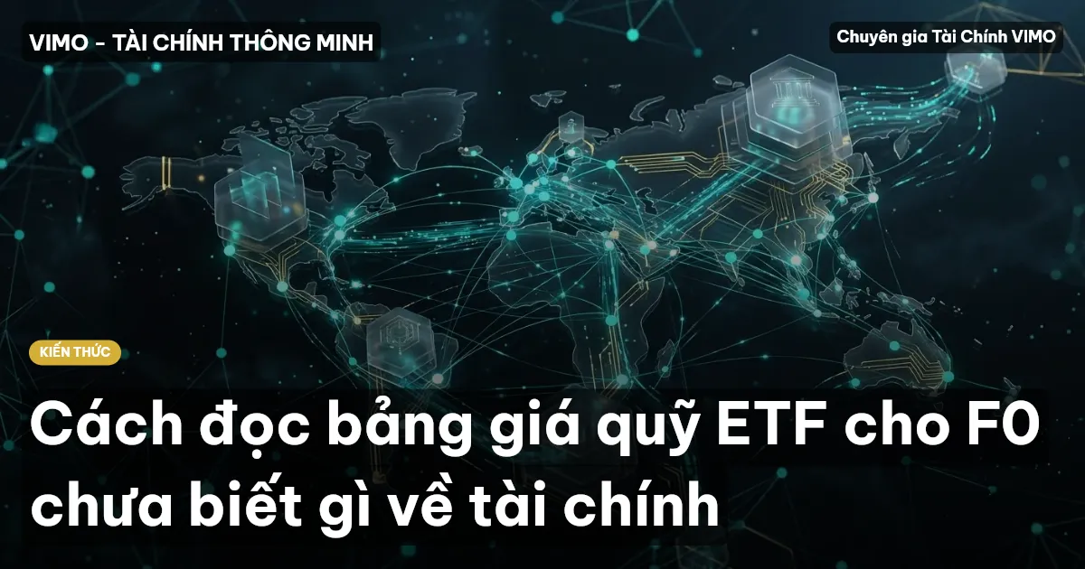 Cách đọc bảng giá quỹ ETF cho F0 chưa biết gì về tài chính
