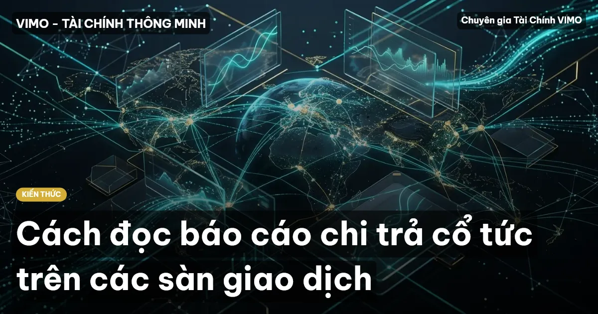 Cách đọc báo cáo chi trả cổ tức trên các sàn giao dịch