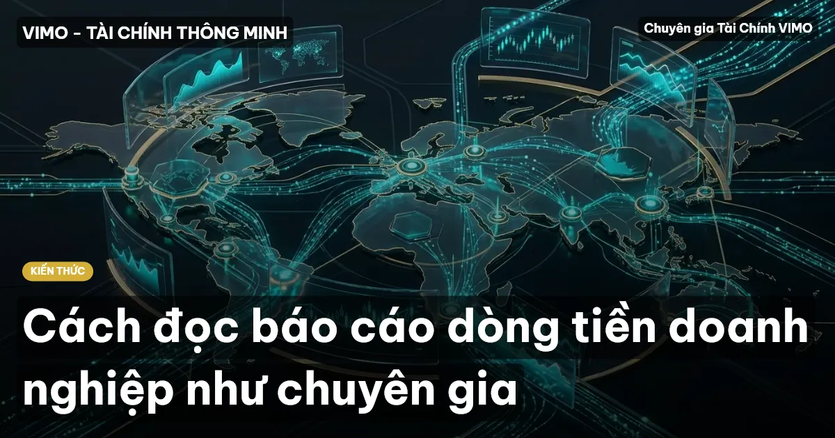 Cách đọc báo cáo dòng tiền doanh nghiệp như chuyên gia
