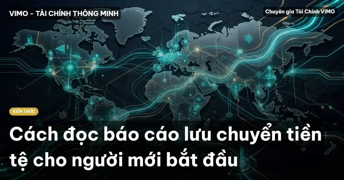 Cách đọc báo cáo lưu chuyển tiền tệ cho người mới bắt đầu