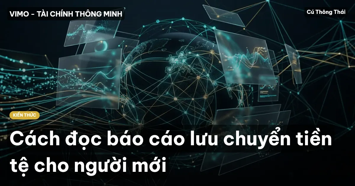 Cách đọc báo cáo lưu chuyển tiền tệ cho người mới