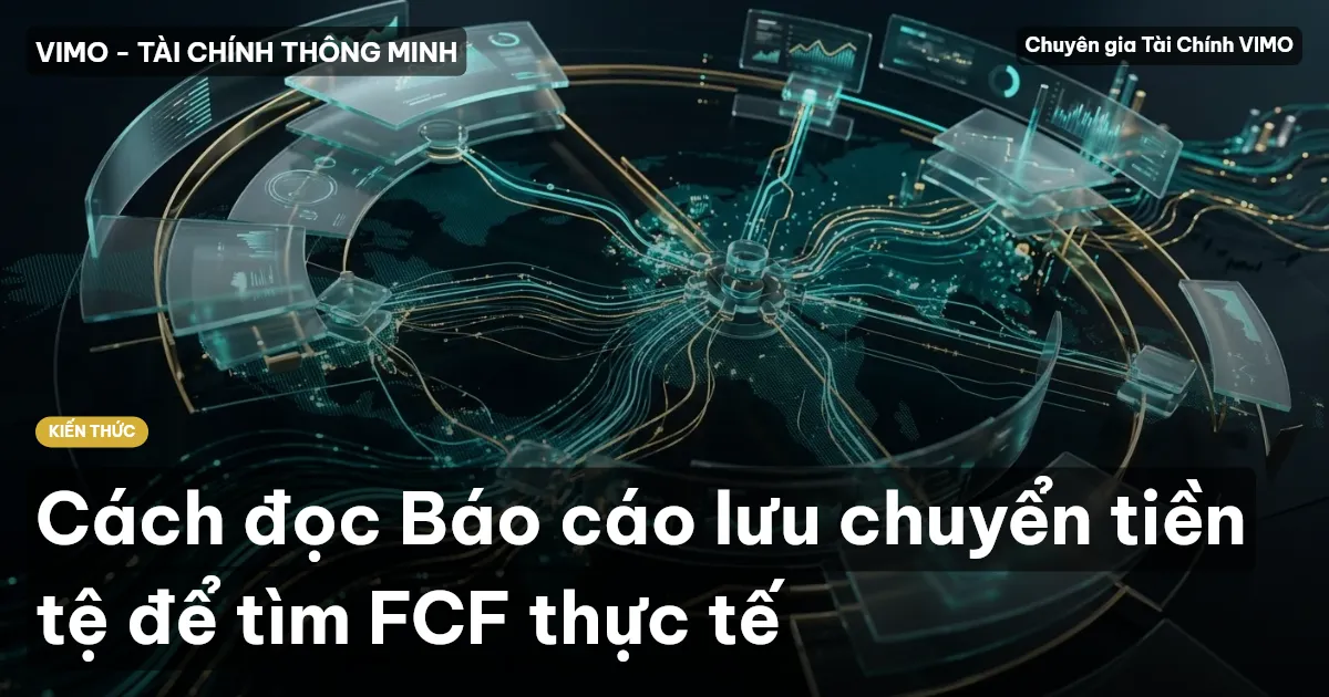 Cách đọc Báo cáo lưu chuyển tiền tệ để tìm FCF thực tế