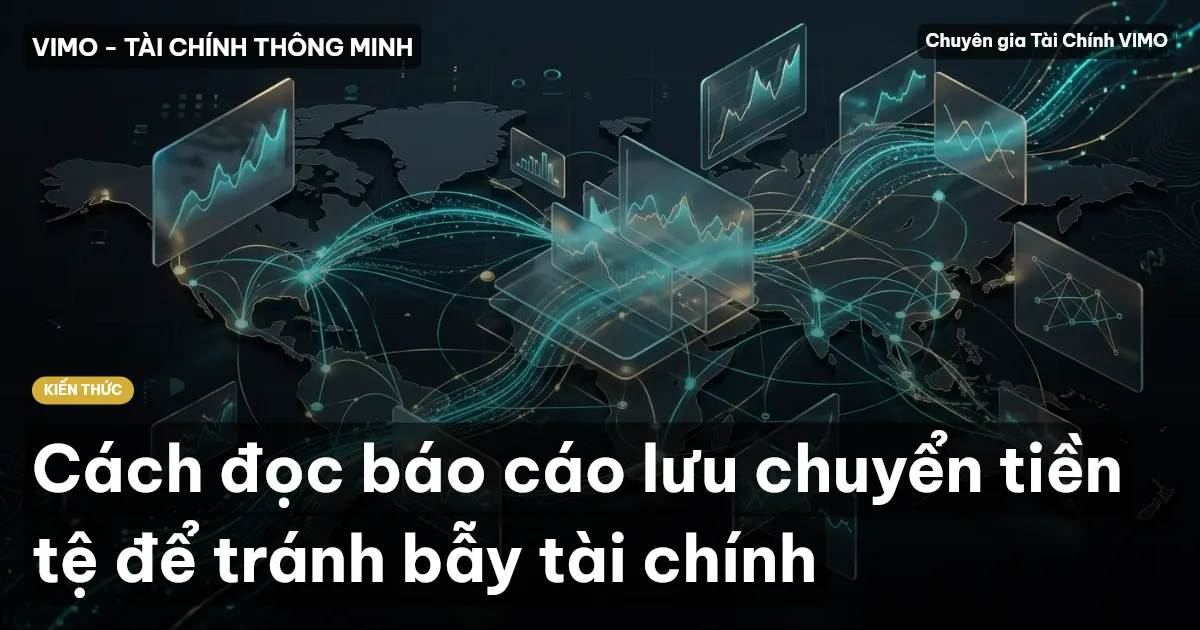 Cách đọc báo cáo lưu chuyển tiền tệ để tránh bẫy tài chính