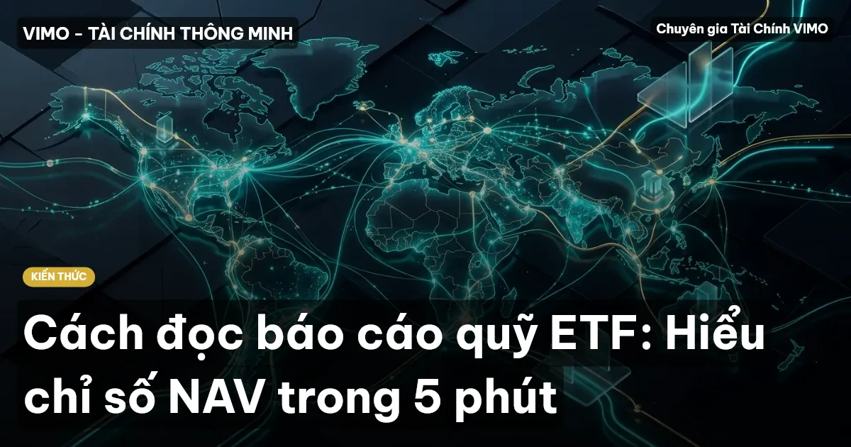 Cách đọc báo cáo quỹ ETF: Hiểu chỉ số NAV trong 5 phút