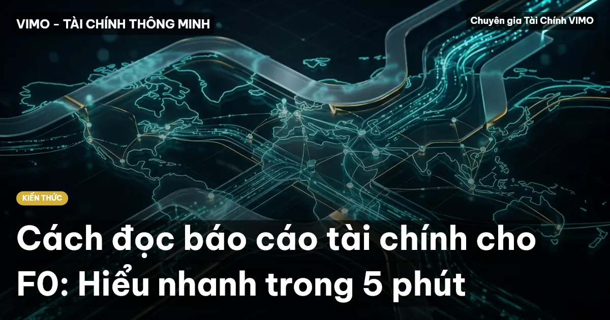 Cách đọc báo cáo tài chính cho F0: Hiểu nhanh trong 5 phút