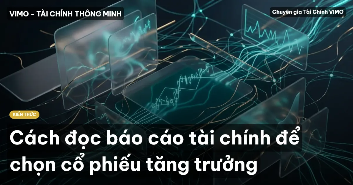 Cách đọc báo cáo tài chính để chọn cổ phiếu tăng trưởng