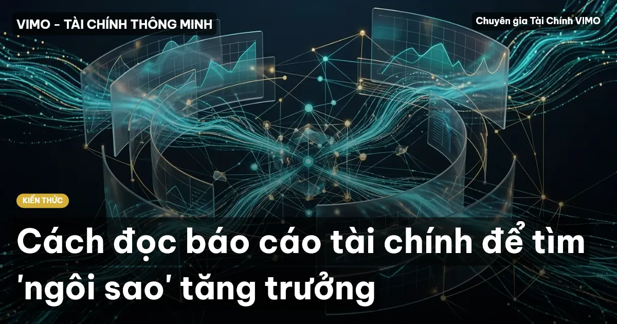Cách đọc báo cáo tài chính để tìm 'ngôi sao' tăng trưởng