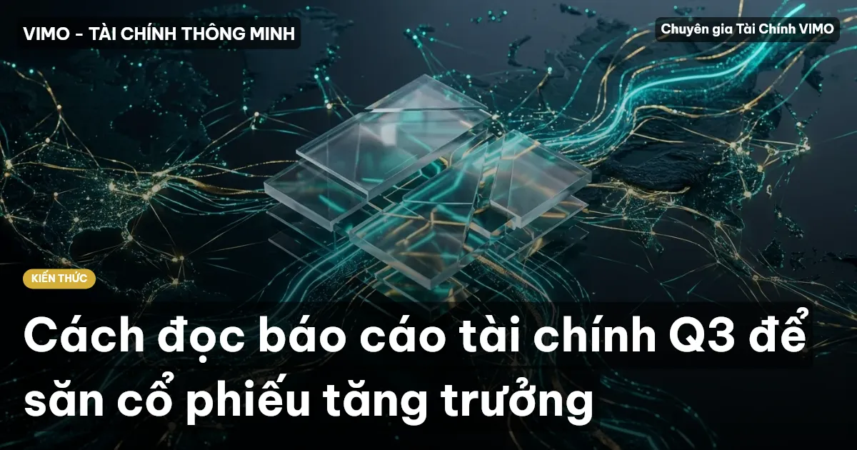 Cách đọc báo cáo tài chính Q3 để săn cổ phiếu tăng trưởng