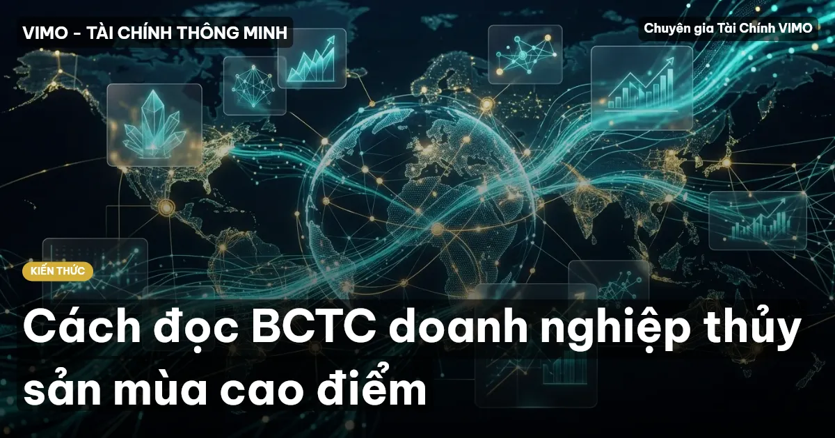 Cách đọc BCTC doanh nghiệp thủy sản mùa cao điểm