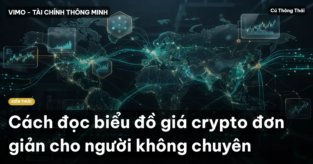Cách đọc biểu đồ giá crypto đơn giản cho người không chuyên