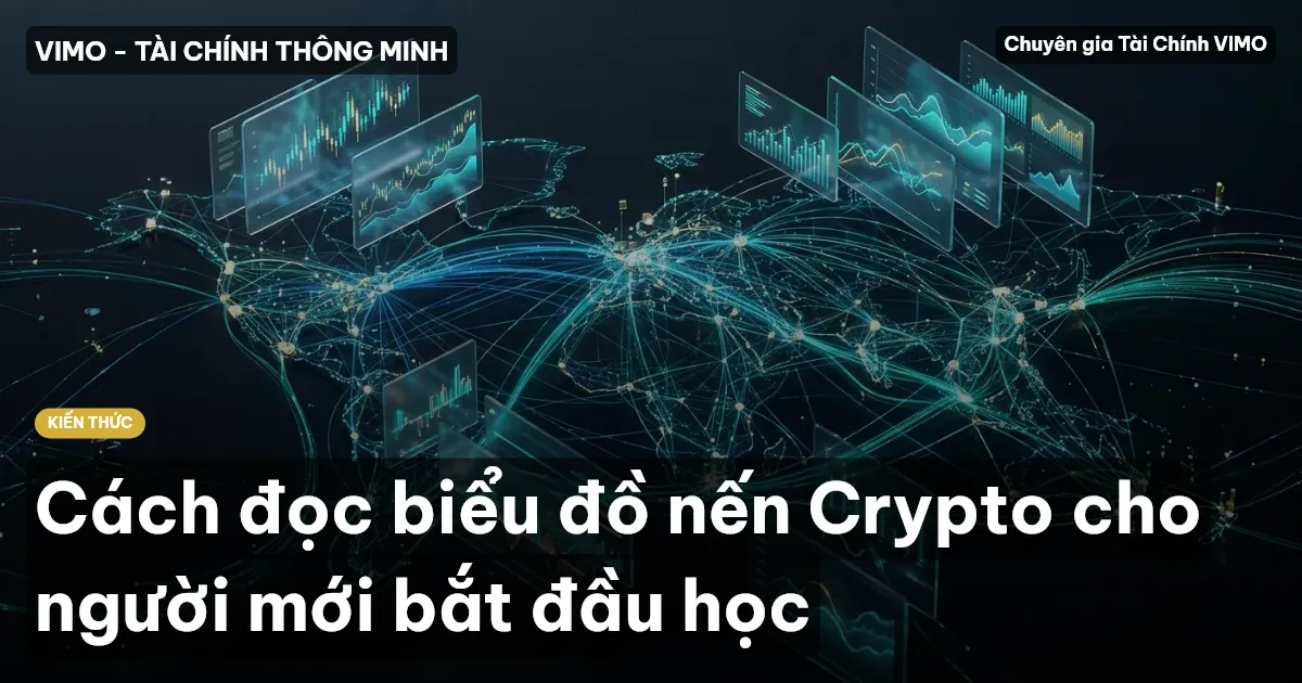 Cách đọc biểu đồ nến Crypto cho người mới bắt đầu học