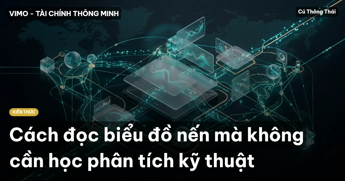 Cách đọc biểu đồ nến mà không cần học phân tích kỹ thuật