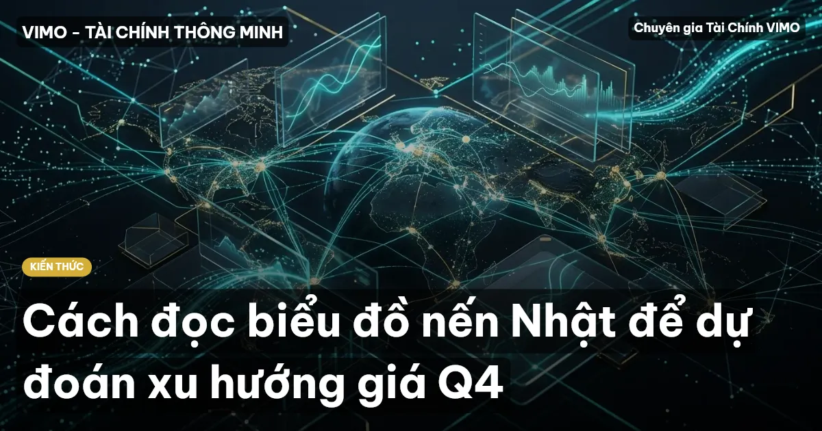 Cách đọc biểu đồ nến Nhật để dự đoán xu hướng giá Q4