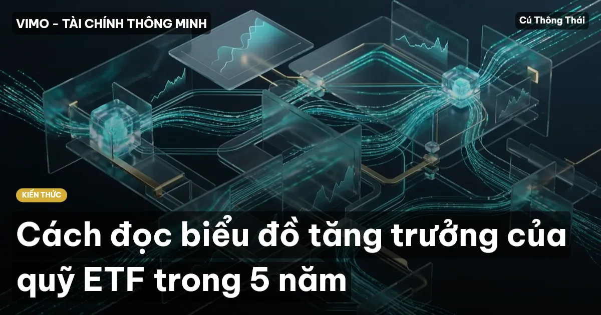 Cách đọc biểu đồ tăng trưởng của quỹ ETF trong 5 năm