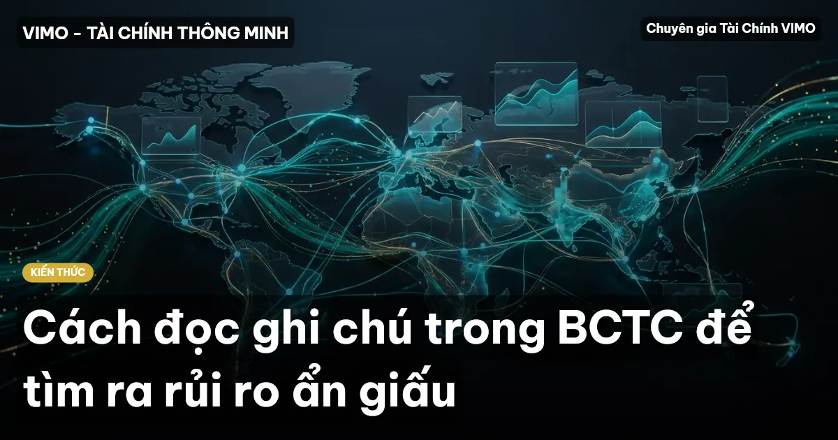 Cách đọc ghi chú trong BCTC để tìm ra rủi ro ẩn giấu