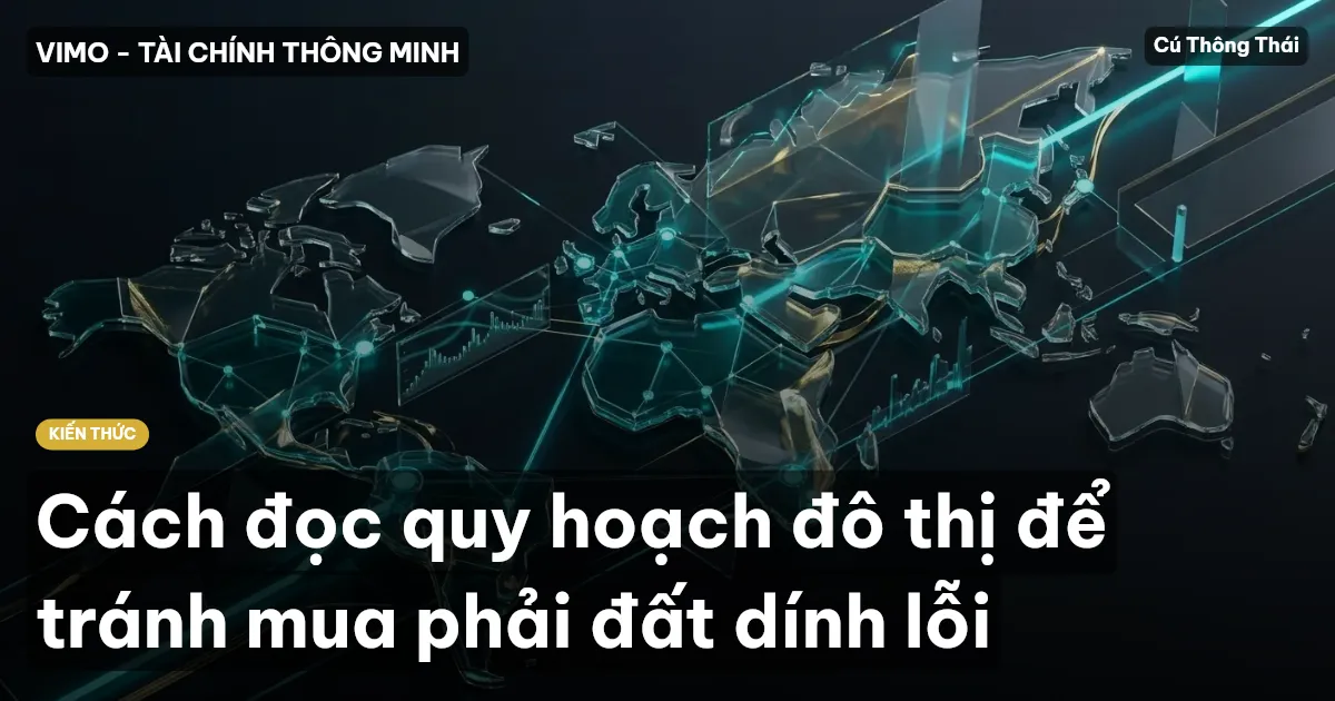 Cách đọc quy hoạch đô thị để tránh mua phải đất dính lỗi