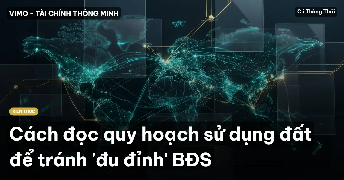 Cách đọc quy hoạch sử dụng đất để tránh 'đu đỉnh' BĐS