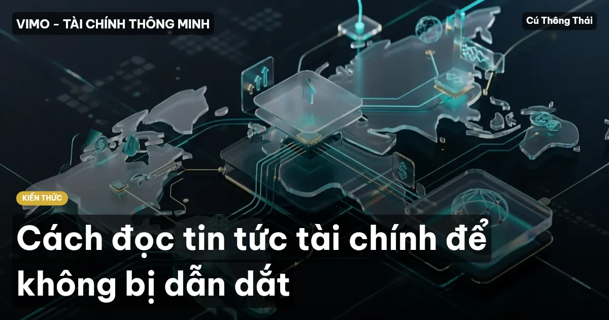 Cách đọc tin tức tài chính để không bị dẫn dắt