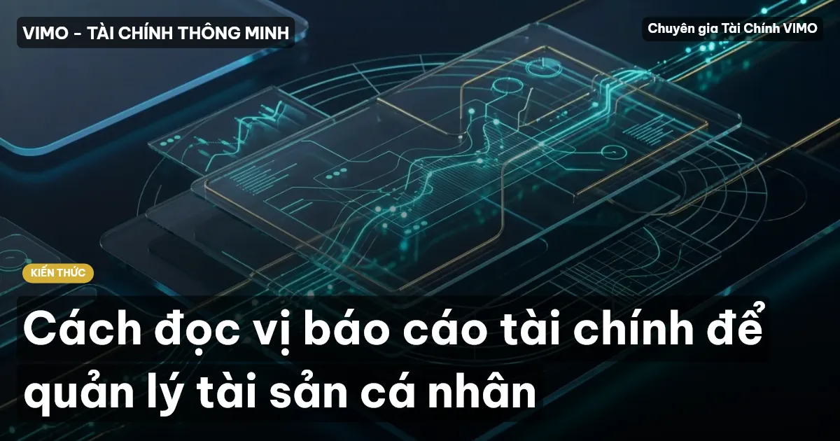 Cách đọc vị báo cáo tài chính để quản lý tài sản cá nhân