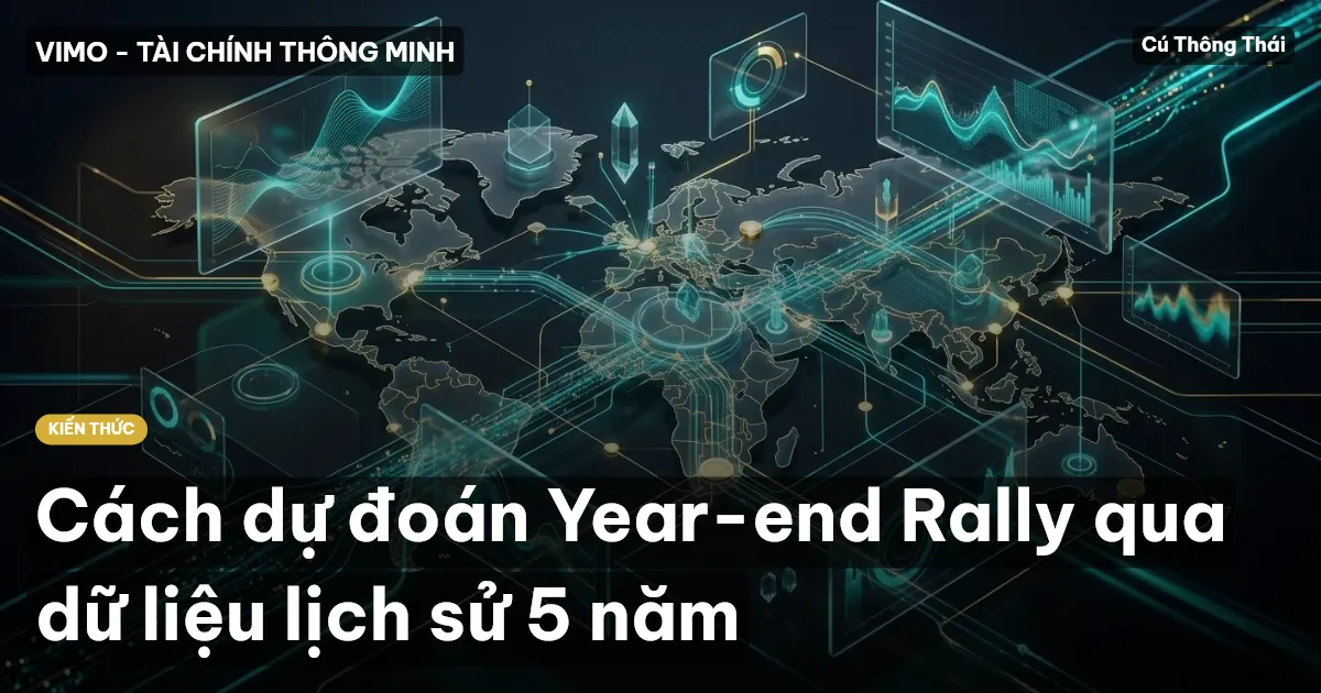 Cách dự đoán Year-end Rally qua dữ liệu lịch sử 5 năm